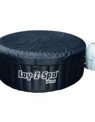 Lay-Z-Spa Miami Inflatable Hot Tub covered
