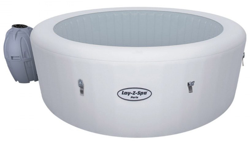 Lay-Z-Spa Paris inflatable hot tub review 2016