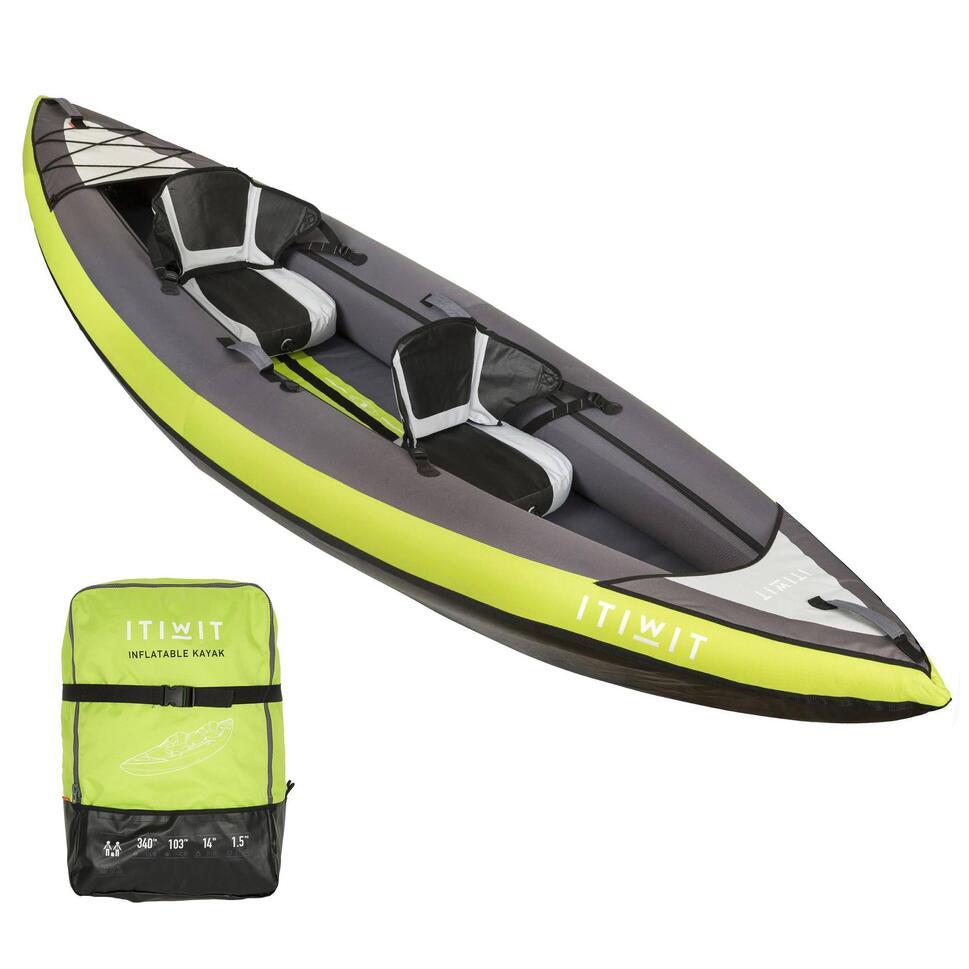 ITIWIT inflatable touring kayak 1/2 places