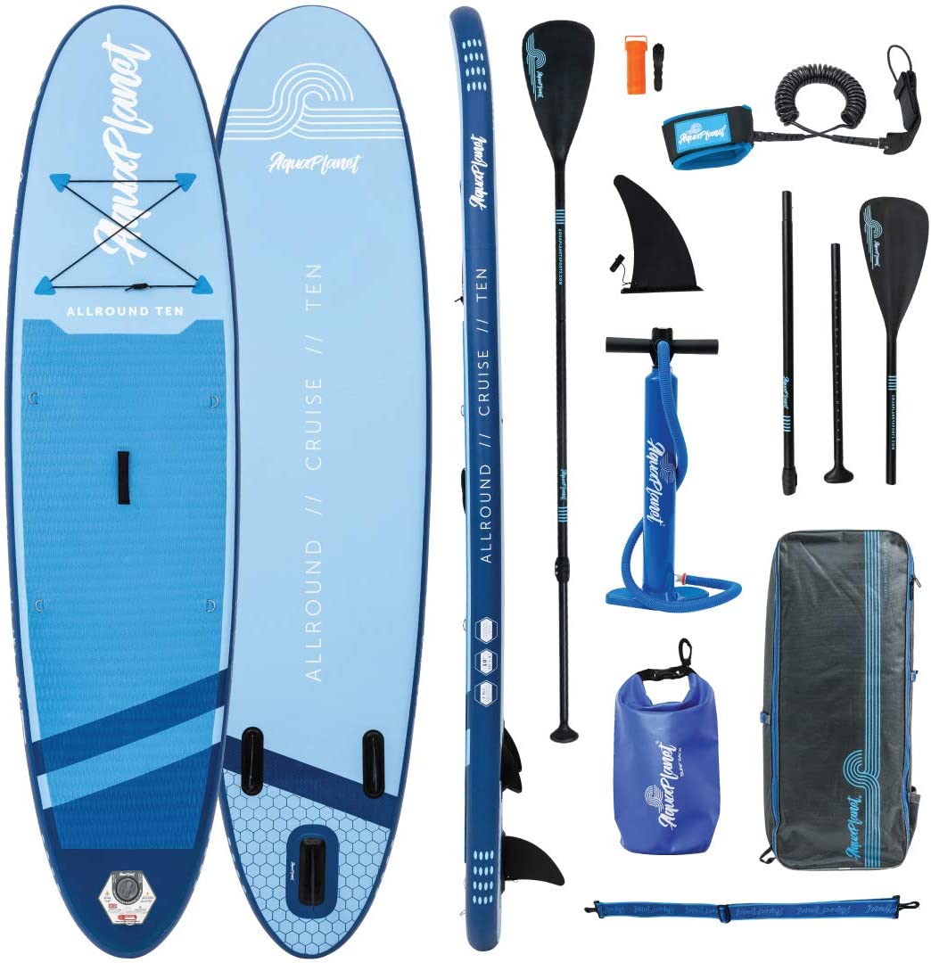 Aquaplanet Allround Ten, One of the top 10 best budget inflatable sup boards