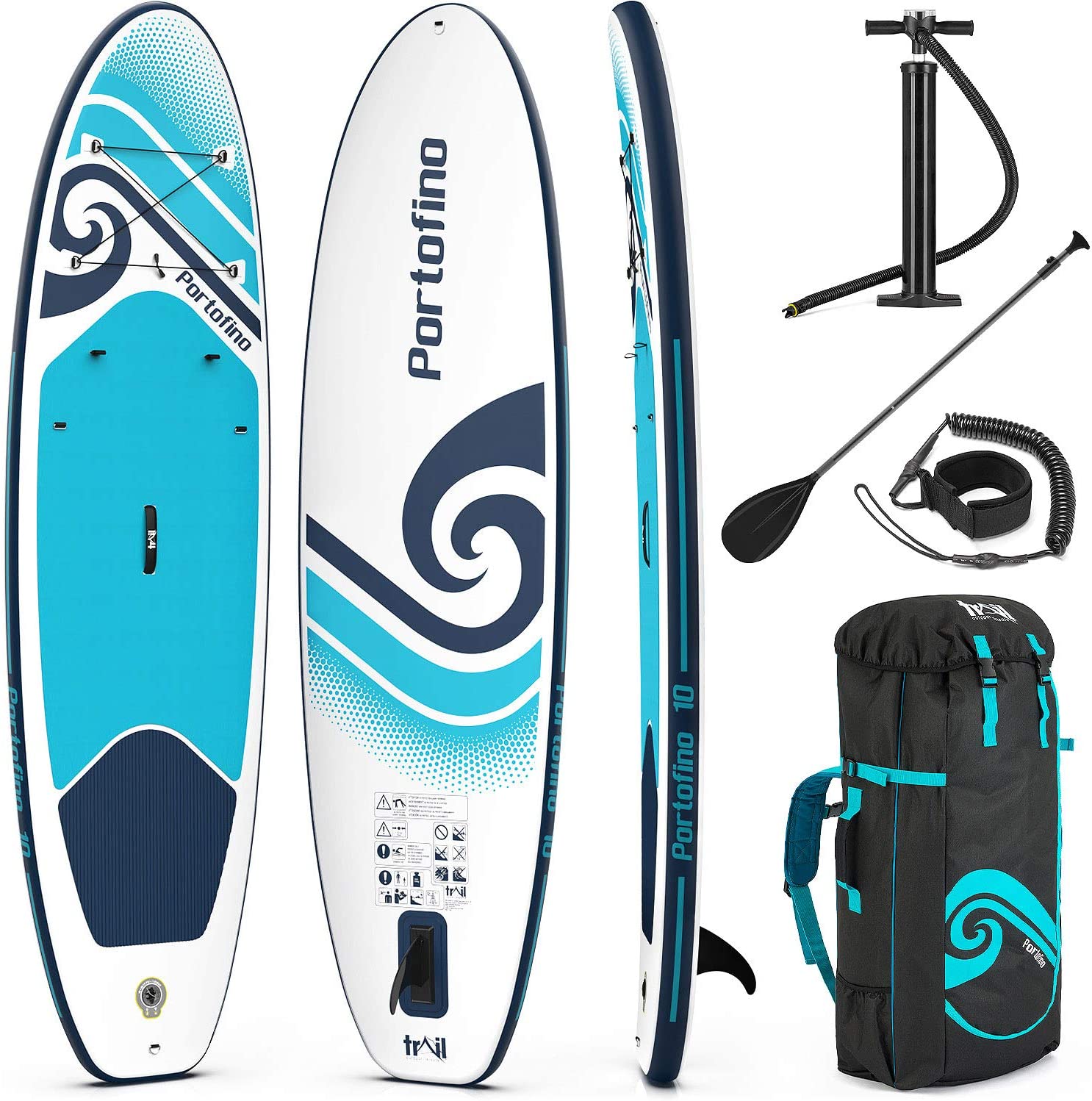 Portofino budget inflatable stand up paddle board